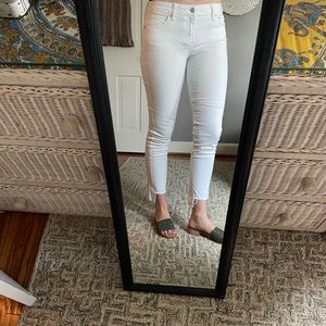 Lucky Brand White Skinny Jeans